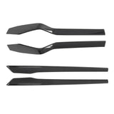 Door Trim Dry Carbon Fiber Overlay for Model S/X