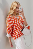 Double Take Tied Checkered Dropped Shoulder Flounce Sleeve Cardigan from S to XL