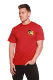 Skull with Coffee Bamboo Viscose/Organic Cotton Short Sleeve Printed T-Shirt