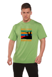 Real Cool Pawpaw Men's Bamboo Viscose/Organic Cotton Short Sleeve Printed T-Shirt