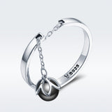 925 Sterling Silver Ring 0.2CM Width for Women