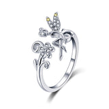 925 Sterling Silver Ring for Women - 0.2cm Width