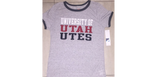 University of Utah Utes Women’s Ringer Tee, Size XL