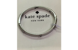 Kate Spade Womens Metallic Spot the Spade Studded Hinged Bangle