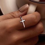 925 Sterling Silver Oxidized 1.7mm Ring for Women - Size 6.0