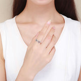 925 Sterling Silver Size 6.0 Ring for Women
