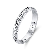 925 Sterling Silver Ring - Size 6.0 - Stylish Minimalist Design for Women