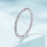 925 Sterling Silver Oxidized Ring Size 6.0 for Women