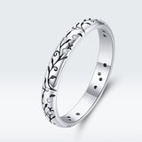 925 Sterling Silver Ring - Size 6.0 - Stylish Minimalist Design for Women