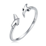S925 Oxidized Silver 0.15cm Ring