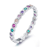 925 Sterling Silver CZ Pavé Setting Ring Size 6.0 for Women