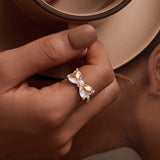 925 Sterling Silver 6.0 Size Pavé Setting CZ Ring for Women