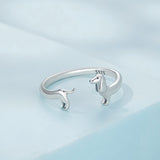 S925 Sterling Silver Oxidized Ring for Men
