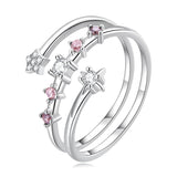 925 Sterling Silver CZ Pavé Ring