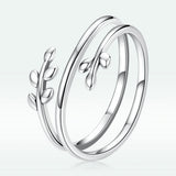925 Sterling Silver Oxidized Ring for Women