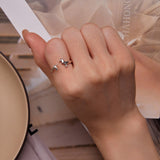 S925 Sterling Silver Oxidized Ring for Men