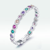 925 Sterling Silver CZ Pavé Setting Ring Size 6.0 for Women
