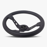 The Daytona | Black Leather | Black Spoke | Black Stitch