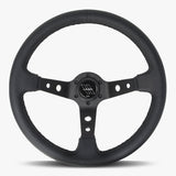 The Daytona | Black Leather | Black Spoke | Black Stitch