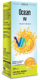 Ocean VM Vitamin Mineral Syrup for Adults and Children - Orange Flavored Dietary Supplement 150ml