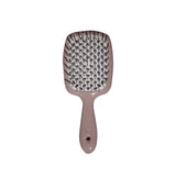 Janeke Superbrush Detangling Hair Brush Beige & White