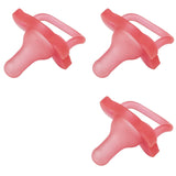 Dr. Brown’s HappyPaci 100% Silicone Pacifier 0-6m, BPA Free, White, Pink, Light Pink 3-Pack