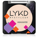 LYKD Highlighter Powder for Natural Glow Makeup - Enhances Facial Features, Easy Application