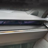 Dry Carbon Fiber Dashboard Panel Overlay for Model S/X 2021+ | 3 Finishes | UV Protected | Peel & Stick