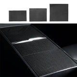 Dry Carbon Fiber Panel Console Wrap For Model Y Juniper / Model 3 Highland