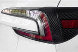 Dry Carbon Fiber Tail Light Cover for Model 3 Highland (2 pcs)