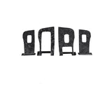 Dry Carbon Fiber Window & Door Switch Covers for Model Y / Model 3（Left Hand Drive）