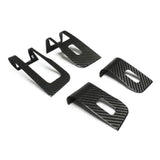Dry Carbon Fiber Window & Door Switch Covers for Model Y / Model 3（Left Hand Drive）