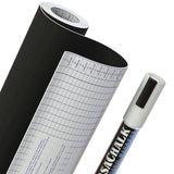 Dry-Erase 6-Ft. Whiteboard or Chalkboard Wall Decal
