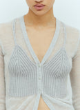 Diesel Women M-Arina Lightweight Knit Cardigan