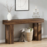 Wooden sofa table, entrance console table, foyer table, storage desk
