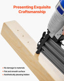 VEVOR 16 Gauge Finish Nails, 2 in Straight Finishing Nails, 2500-Count Galvanized Finishing Nail, Heavy-Duty 16 GA Brad Nail with Galvanized Anti-Rust Process, for Most 16GA Straight Finish Nailers