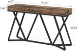 Versatile Console Table with Ample Storage - Ideal for Narrow Spaces & Modern Decor