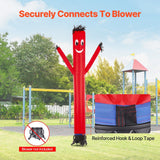 VEVOR Inflatable Tube Man Attachment, 20-Feet Tall, Wacky Wavy Wind Flying Dancing Tube Guy, Arm Flailing Sky Air Puppet, 18'' for Outdoor Advertising Business Store (Blower Not Included)