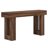 Wooden sofa table, entrance console table, foyer table, storage desk