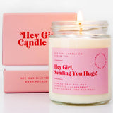 Hug in A Jar Candles Gifts for Women Thinking of You Gift Candles Sweet Fig Grapefruit 13 oz Long Lasting 60 80 Hour Burn Aromatherapy with Gift Box Mother's Day Gifts