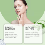 Eelhope Centella Cc Cream Gentle Moisturizing Concealer Foundation Bare Makeup Brightening Skin Light Moisturizing Tone
