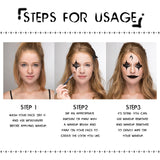 EELHOE Face t Kit, t Vampire Zombie Skull Face Makeup t