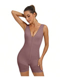 Fajas Colombianas Full Body Shaper with Zipper – Tummy Control & Butt Lift