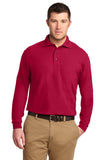 Port Authority Silk Touch Long Sleeve Polo K500LS