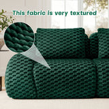 114" Modern L-Shaped Modular Sectional Sofa for Living Room,Flannelette Fabric,Oversized 3-Seater Couch,Deep Seat,Boneless sofa,Movable Ottoman,Buckle connection,Anti-slip Design,No Assembly,Green