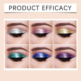 Eelhope(bluecolour) Glitter Liquid Eye Shadow Glitter Liquid Eye Shadow