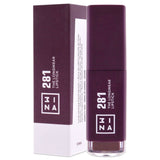 The Longwear Lipstick - 281 Aubergine by 3INA for Women - 0.20 oz Lipstick
