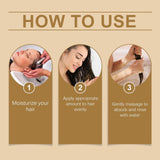 Hoegoa Batana Oil Hair Care Cream Repair frizzy Hair Nourishes Smooth and moisturizing hair mask