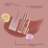 AMZ Lip Gloss with Hydrating and Nourishing Properties - Gentle Nourishment for Lip Skin, Moisturizing, Hydrating, Plumping, Lip Care with a Glossy Finish Lip Oil