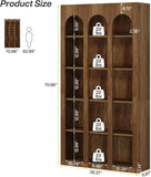 Contemporary Corner Bookshelf - Perfect Space-Optimizing Design for Apartment Living